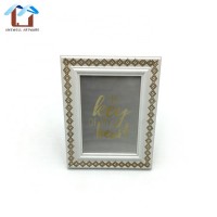 Elegant Big Custom Size A3 Photo Frames Desktop Home Decoration Golden Wooden Picture Frame