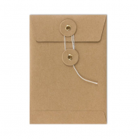 Custom Kraft Paper Envelope With Button