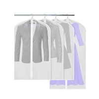 Custom garment bags waterproof  clear clothes bag logo