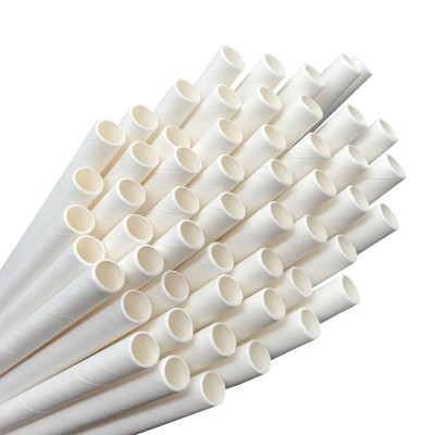 Paper Maker paper straws biodegradable drinking wheat disposable white decoration