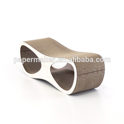 wholesale corrugated cardboard paper cat play lounge sofa