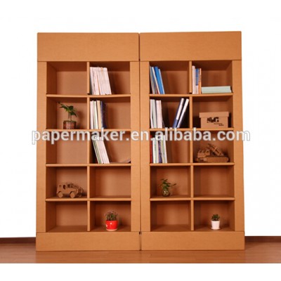 Office large display bookcase design branded bookshelf