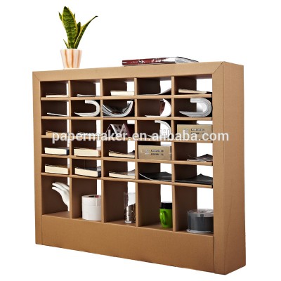 Magazine rack cardboard rack for book shop coffee shop