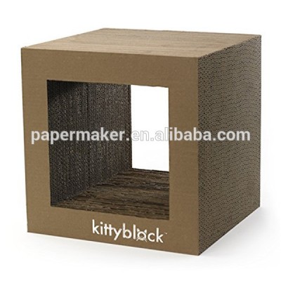 Kittyblock wholesale design cat cardboard pet toy