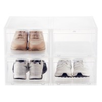 Hangzhou Redesign Plastic Shoe storage Box shoe rack