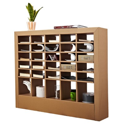 office book shelf cardboard furniture nice looking