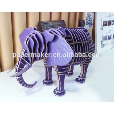 3D elephant puzzle toy set gift for kids decoration